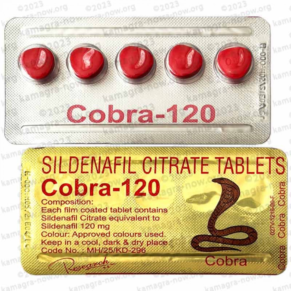 Anaconda Cobra-120mg (Extra Strength) X10 Tablets