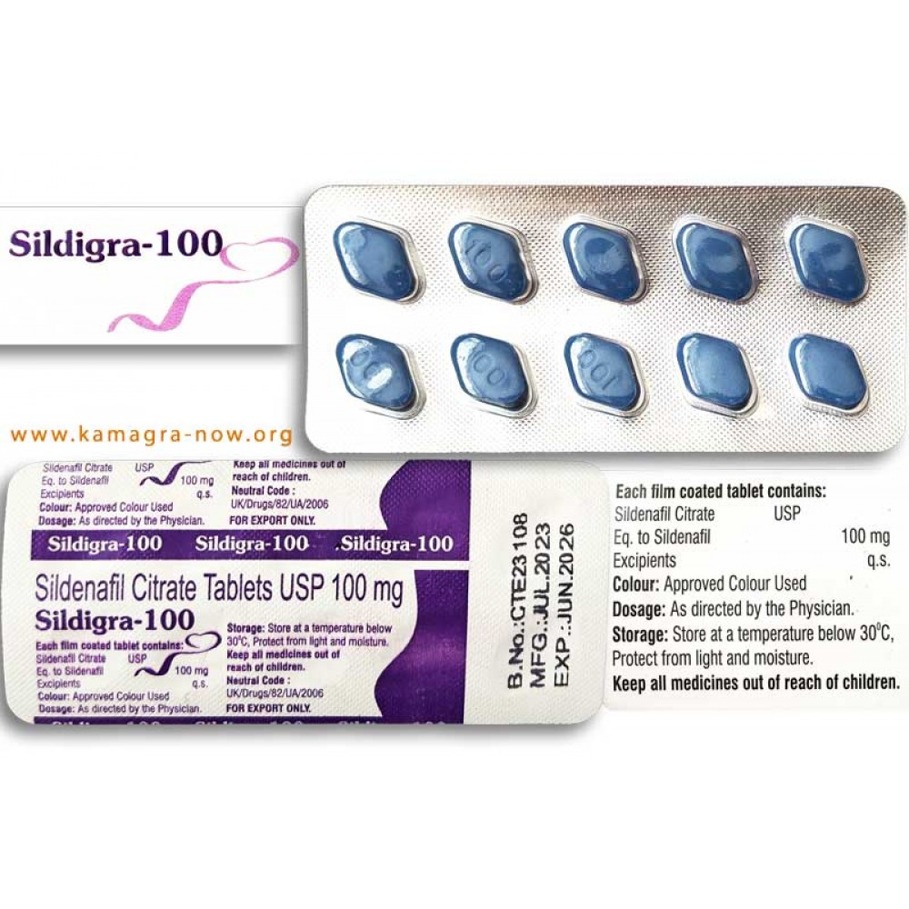 Sildigra-100 Premium 100mg Blue Tablets (Pack of 10)