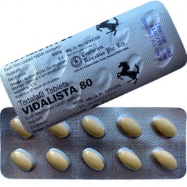 Vidalista X10 pills (80mg Tadalafil/Cialis)