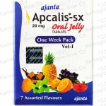 Apcalis Jelly (Cialis 20mg) Tadalafil X14 Sachets