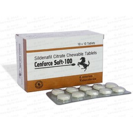 CENFORCE-Soft-100 ( Sildenafil Citrate 100mg) X100 Pills