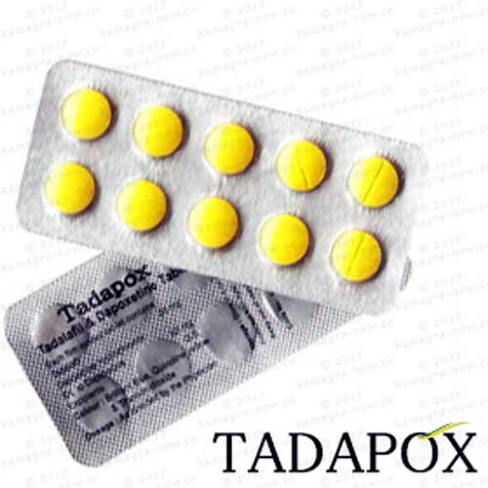 TADAPOX-80 (Tadalafil 20mg + Dapoxetine 60mg) X10 Pills