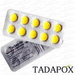 TADAPOX-80 (Tadalafil 20mg + Dapoxetine 60mg) X40 Pills