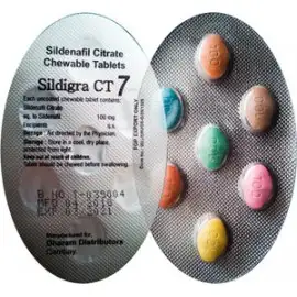Sildigra Soft CT-7 **New** (100mg Sildenafil)