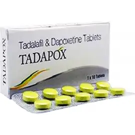 TADAPOX-80 (Tadalafil 20mg + Dapoxetine 60mg) X10 Pills